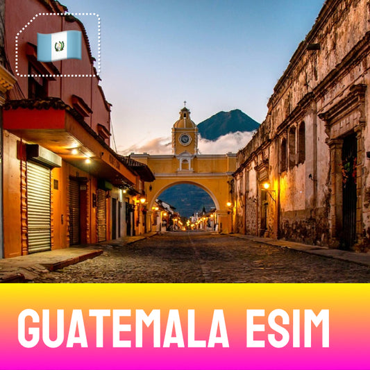 Antigua Guatemala - Guatemala eSIM