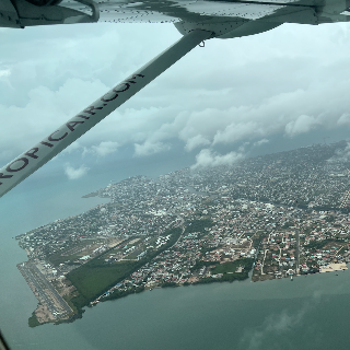 Belize City from the Air