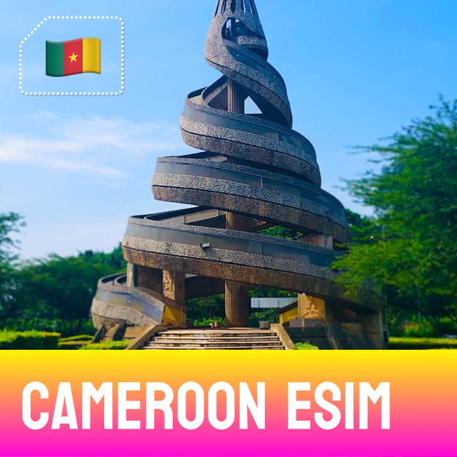 Cameroon Reunification Monument - Yaoundé - Cameroon eSsim