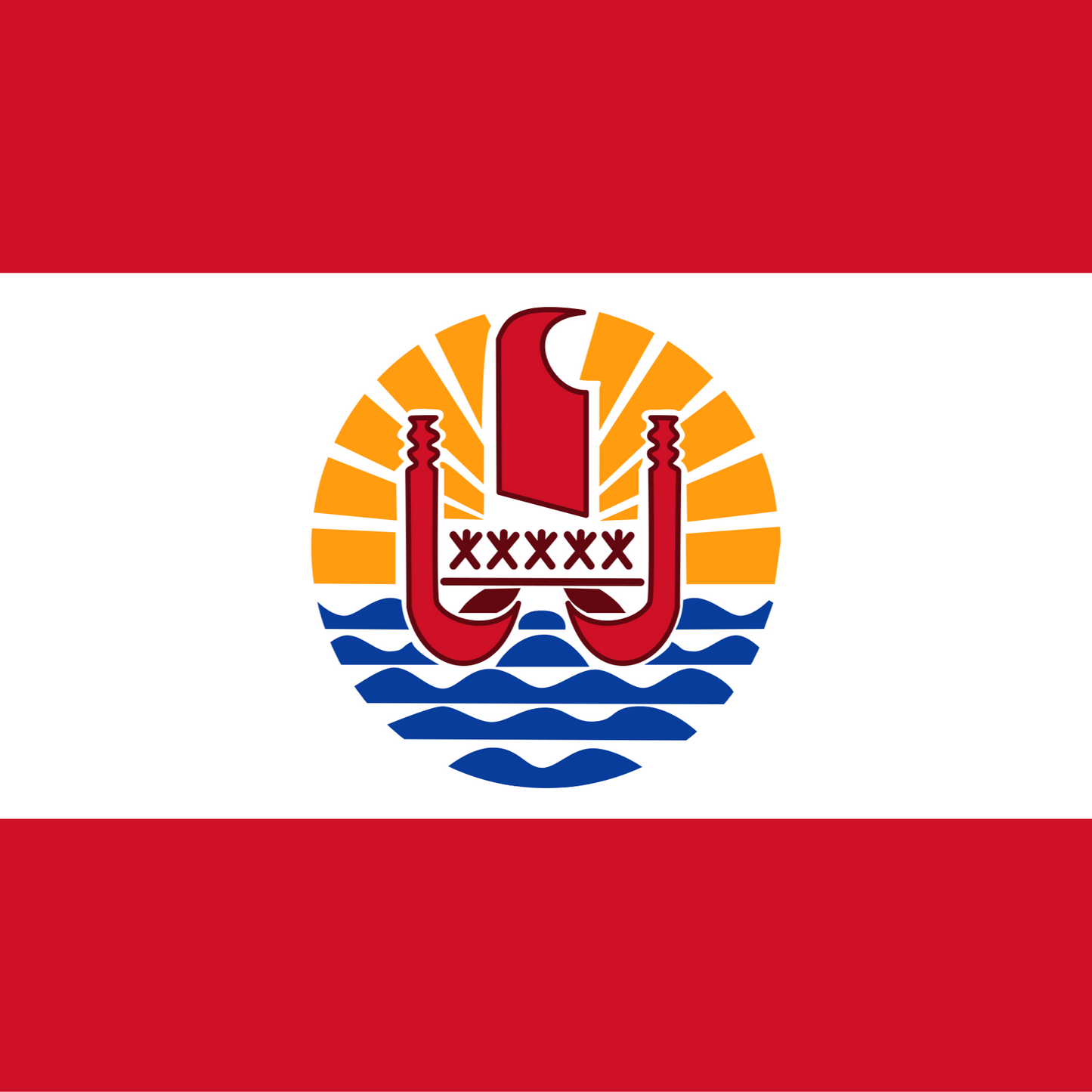 French Polynesia Flag