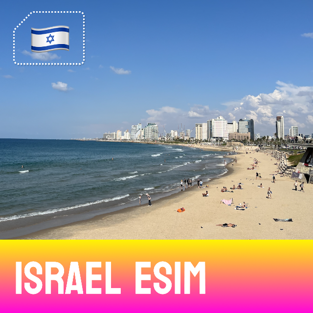 Israel eSIM - Overlooking Jaffa, Tel Aviv