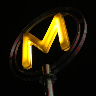 Paris Metro Sign
