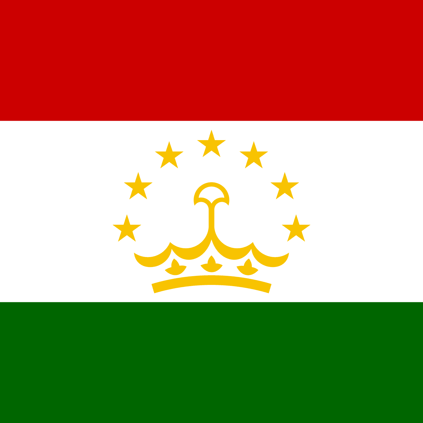 Tajikistan Flag