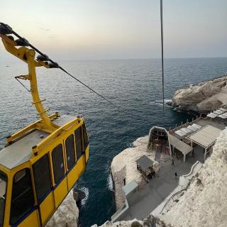 The Rosh HaNikra cable car, Israel