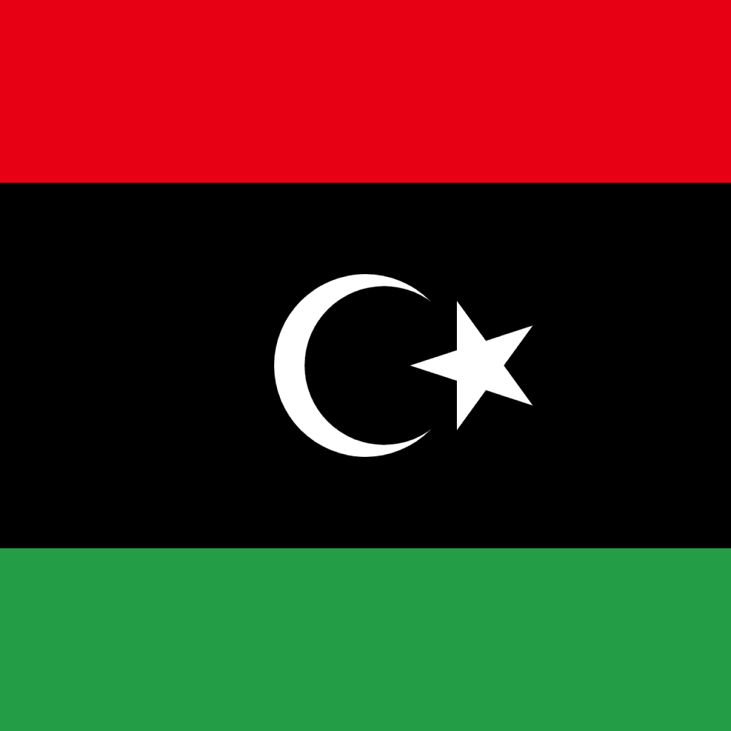 Libya eSIM – flag of Libya