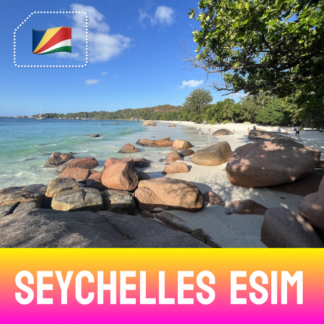 Anse Source D'Argent - Seychelles eSIM