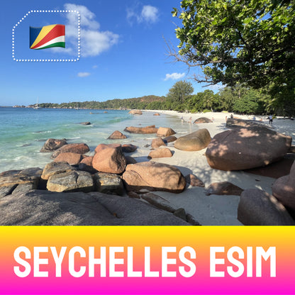 Anse Source D'Argent - Seychelles eSIM