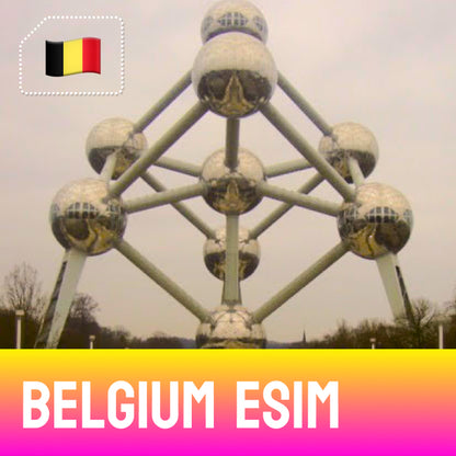 Atomium, Brussels - Belgium eSIM