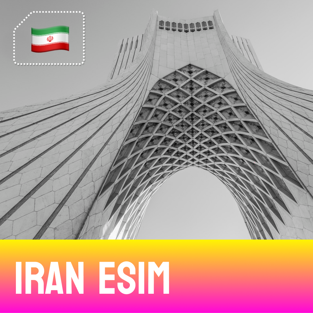 Azadi tower - Tehran, Iran eSIM