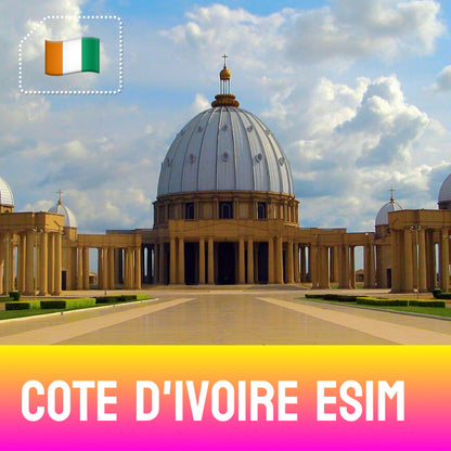 Basilica of Our Lady of Peace - Cote d'ivoire eSim