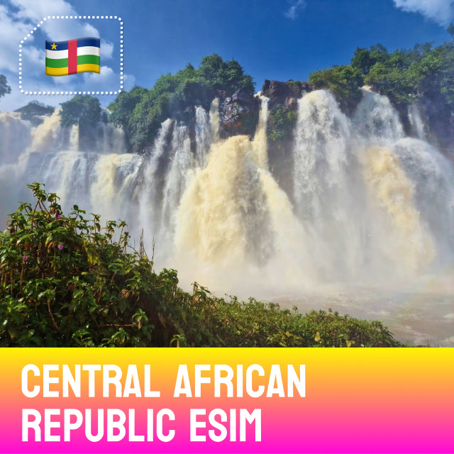 Chutes de Boali - Central African Republic eSim