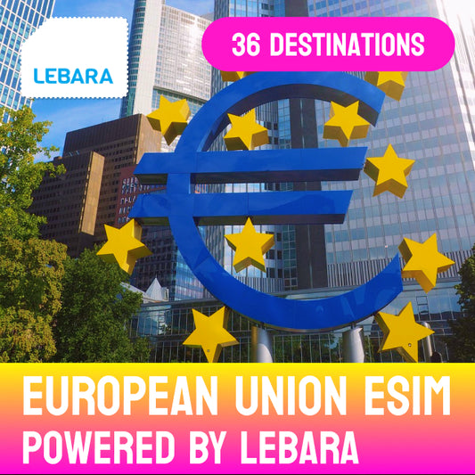 European Union eSIM - Powered by Lebara