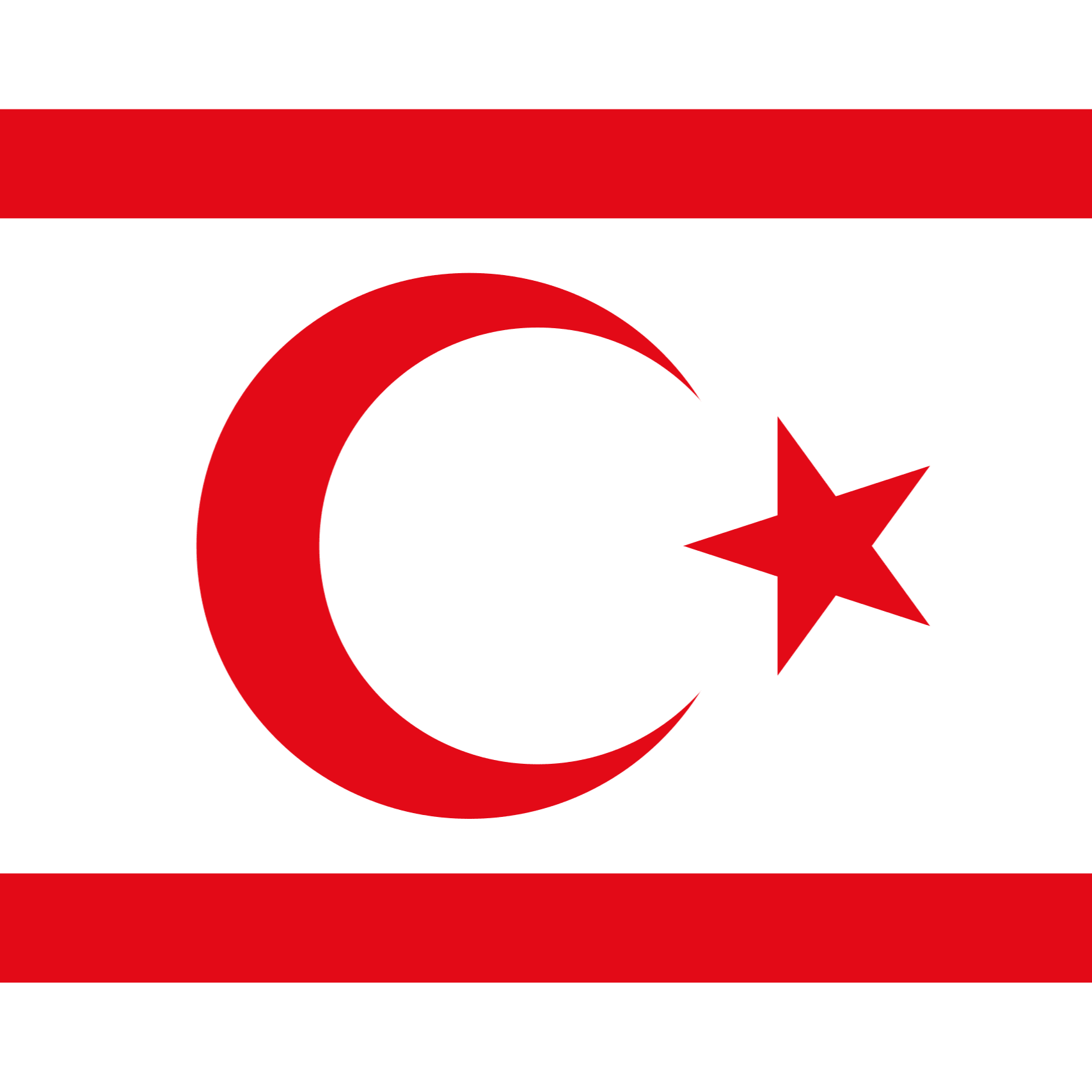 Northern Cyprus Flag