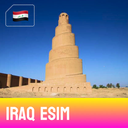 Great Mosque of Samarra - Iraq eSIM