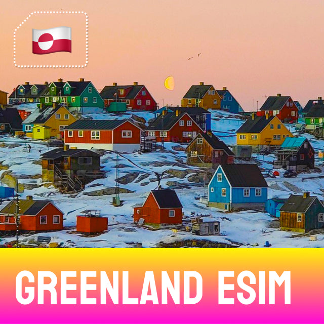 Greenland Colourful Village - Greenland eSIM