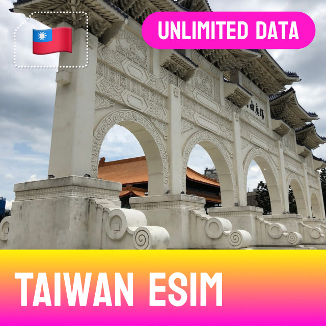 Taiwan Unlimited Data eSIM