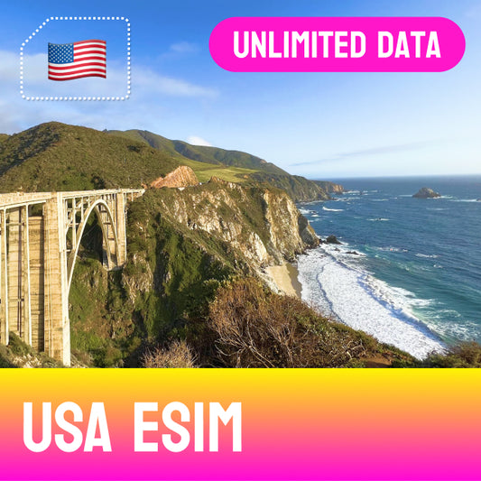 USA Unlimited Data eSIM