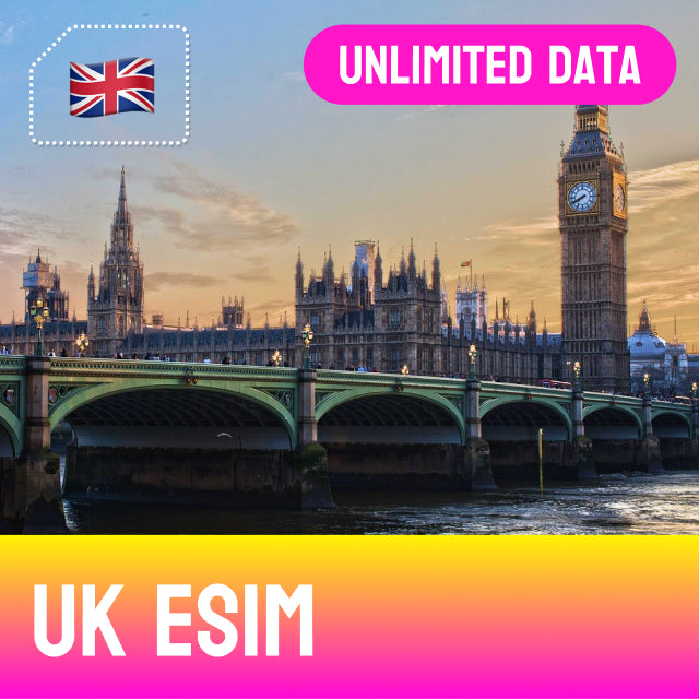 UK Unlimited Data eSIM