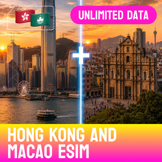 Hong Kong & Macao Unlimited Data eSIM