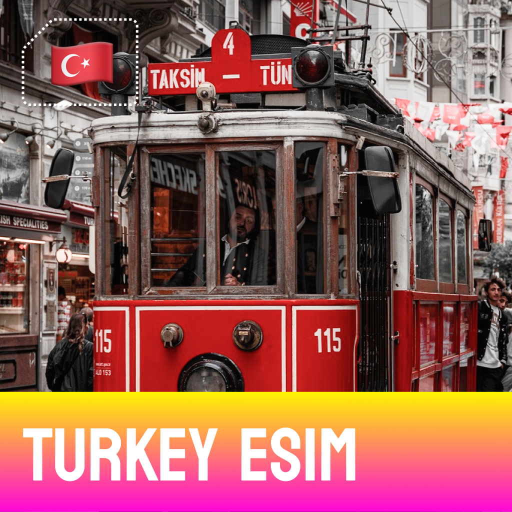 Istanbul nostalgic tramways - Turkey eSIM