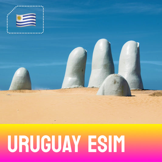La Mano de Punta del Este - Uruguay eSim