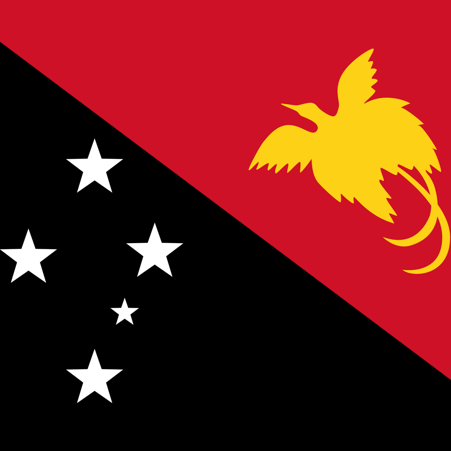 Papua New Guinea - PNG Flag