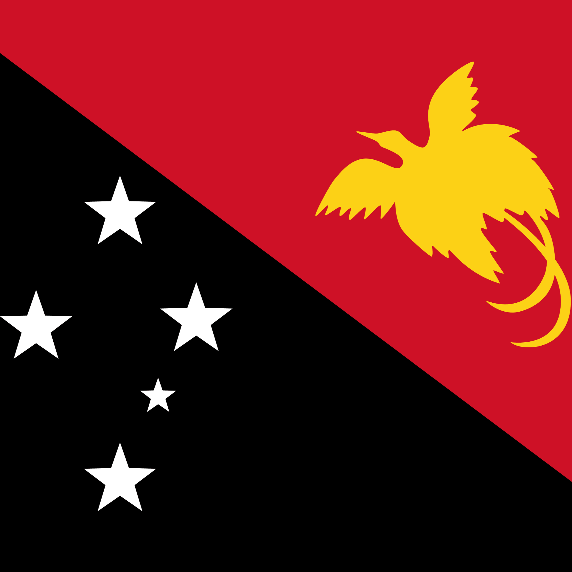 Papua New Guinea - PNG Flag