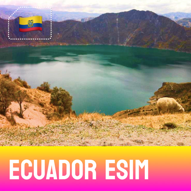 Quilotoa Lake - Ecuador eSIM