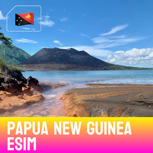 Rabaul, Volcano - Papua New Guinea PNG eSIM