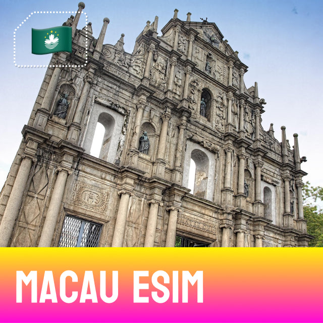 Ruins of Saint Paul's - Macau eSIM