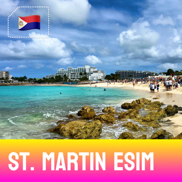 Saint Martin eSim | Maho Beach
