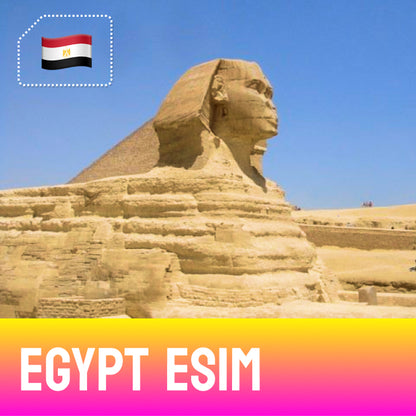 The Great Sphinx of Giza - Egypt eSim