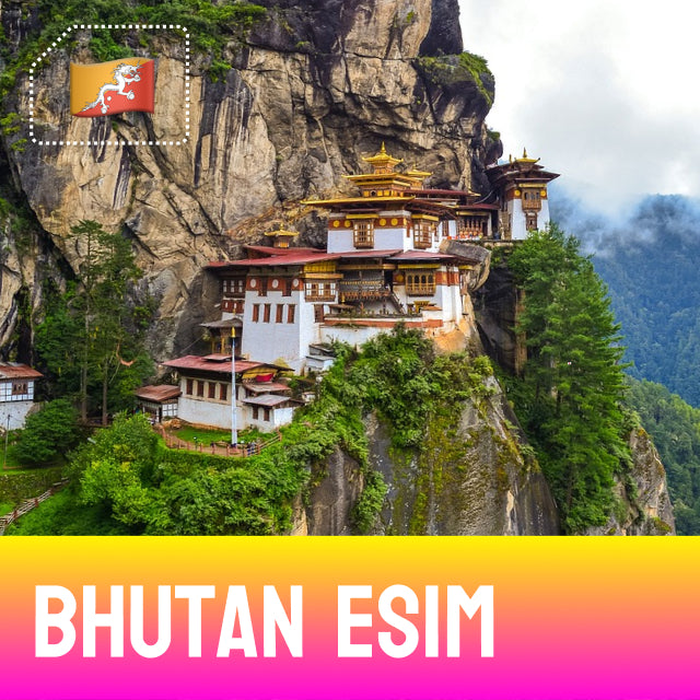 Tiger's Nest Monastery - Bhutan eSIM