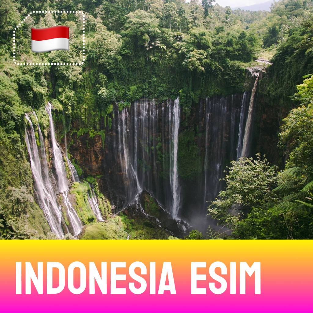 Tumpak Sewu Waterfall - East Java - Indonesian eSIM