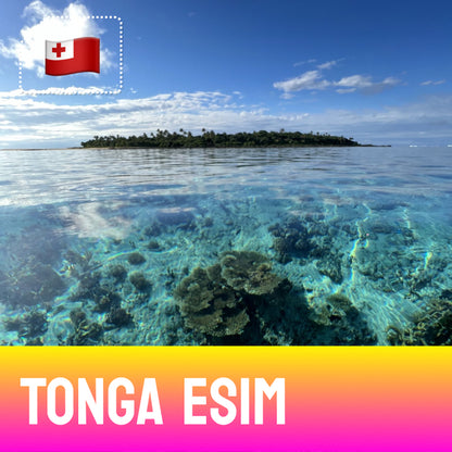 Waters around Haʻapai - Tonga eSIM