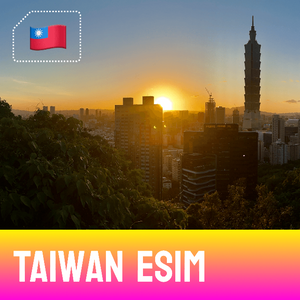 Overlooking Taipei 101 - Taiwan eSim